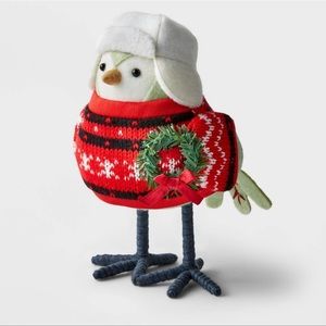 Target 🎯 Friction Bird with Red Sweater & Wreath